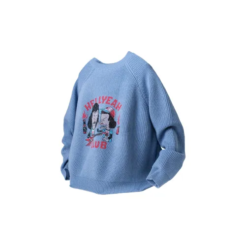 ASEDE Синий Унисекс Трикотаж