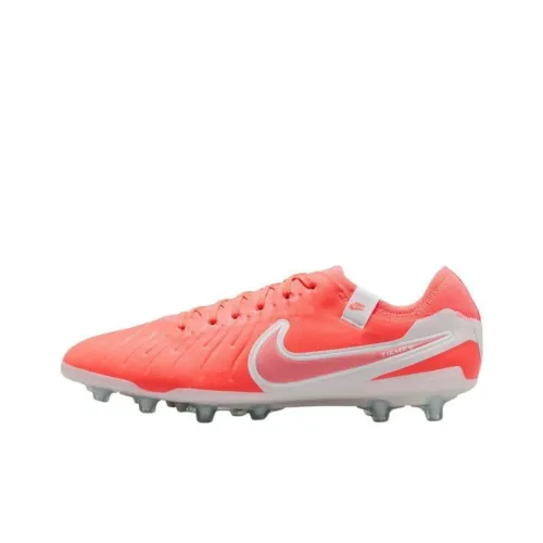 Nike Tiempo Legend 10 Pro AG Искусственная трава Футбольные бутсы Унисекс Красный