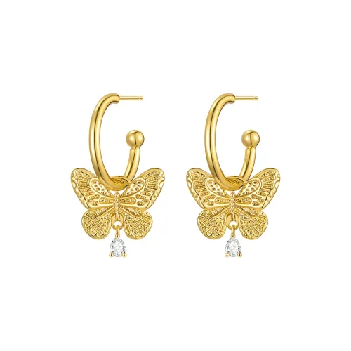 ZEGL Серебро S925 Серьги-гвоздики Женские