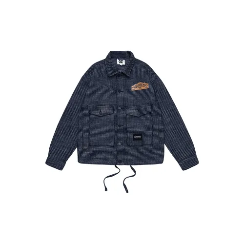 ED HARDY X Темно-джинсовый синий Унисекс Джинсовые куртки