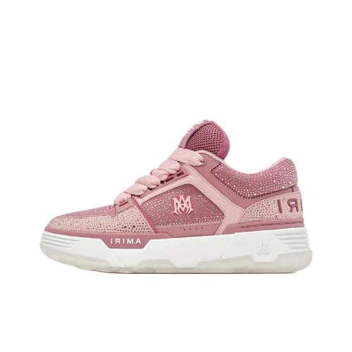 AMIRI MA 1 Crystal Low Top Повседневная обувь Женская Розовая