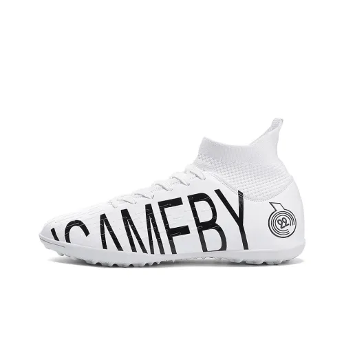 CAMKIDS Устойчивый к истиранию Водонепроницаемый Легкий Амортизирующий Высокий Топ Детская футбольная обувь Детская