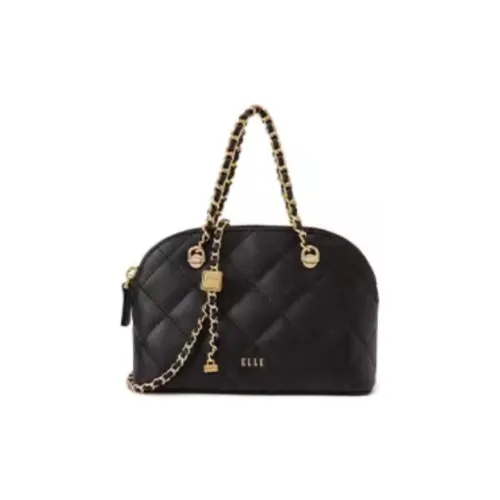 ELLE Коровья кожа Сумка Женская Черный Белый