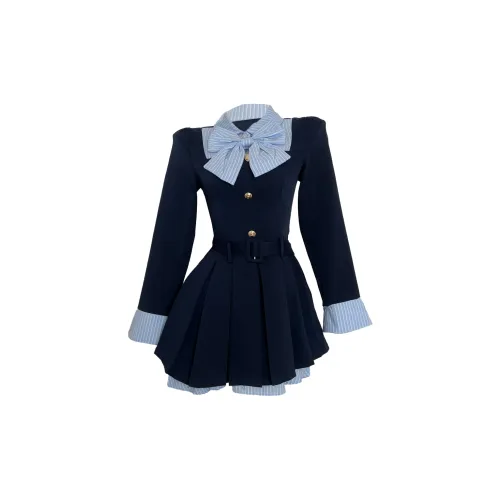 FOCOS STUDIO Длинное платье с длинными рукавами женское