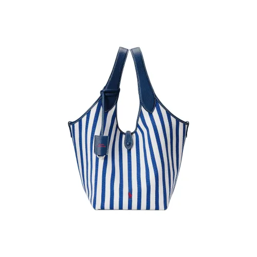 Polo Ralph Lauren Хлопок Сумка Женская Ink Синий и Белый