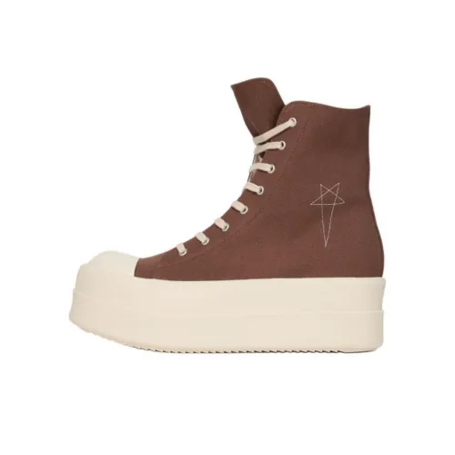 Rick Owens DRKSHDW High Top Canvas Shoes Men's