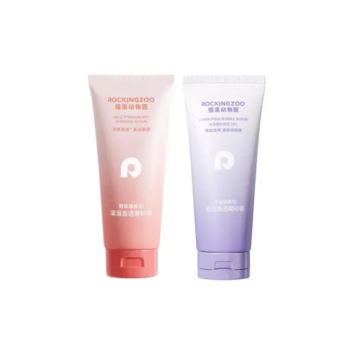 ROCKINGZOO Botanical Аромат Скраб Набор 200г*2 Отшелушивающий Увлажняющий Очищающий