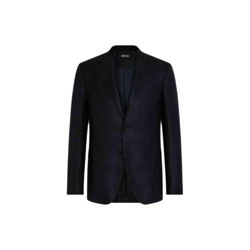 Ermenegildo Zegna Midnight Blue Мужские Деловые Костюмы