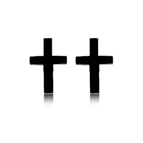 LuluCanaan Титановые стальные серьги-гвоздики женские