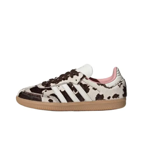adidas originals Samba Повседневная обувь Низкий Топ Серый Белый Коричневый Женская