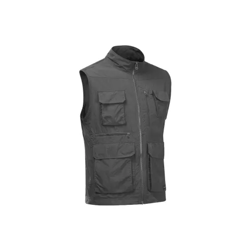 DECATHLON Жилет Мужской Угольный Серый