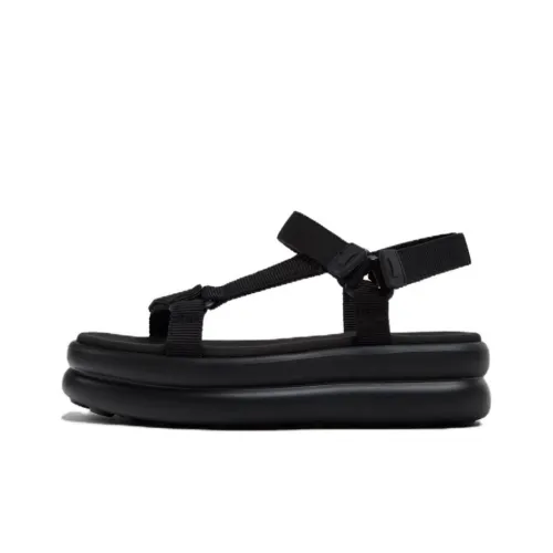 CAMPER Pelotas Flota Up One Strap Sandals 5,1cm Women's Black CAMPER Pelotas Flota Up One Ремешок Сандалии 5,1см Женские Черные