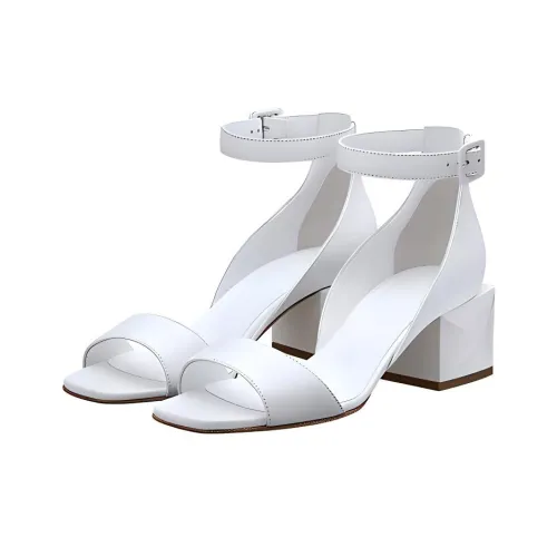 HERMES One Ремень Сандалии Женские Белые