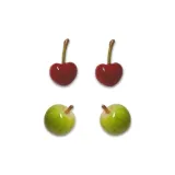 Зеленое яблоко + Вишня