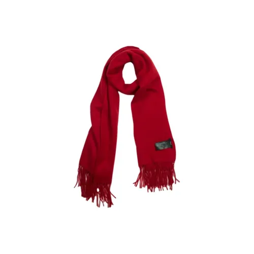 THEORY Кашемир Вязаные Шарфы Женские Красный