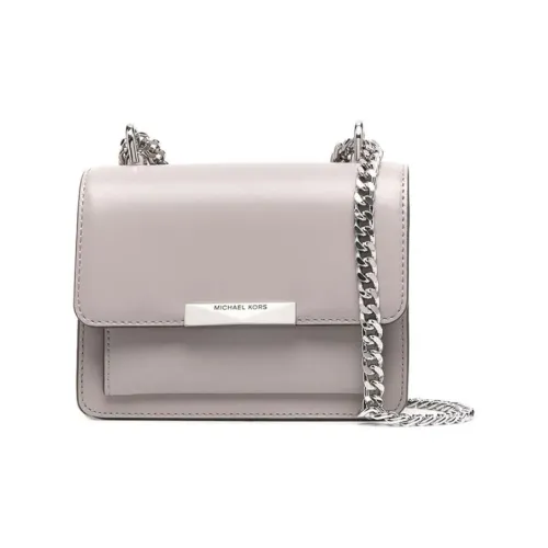 MICHAEL KORS Нефритовая кожа Коровья кожа Сумка через плечо Женская Жемчужно-серый