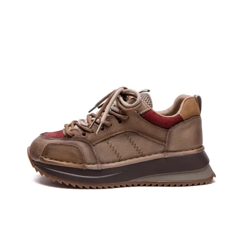 JAY Устойчивый к истиранию увеличивающий высоту противоскользящий низкий топ кэжуал женский