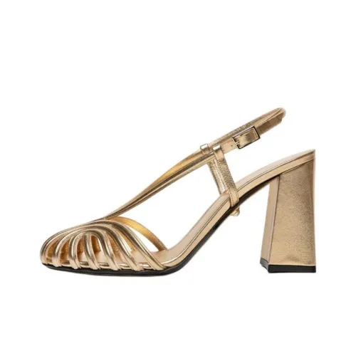 ALEVI Marta One Ремешок Сандалии 9 см Женские Золотые