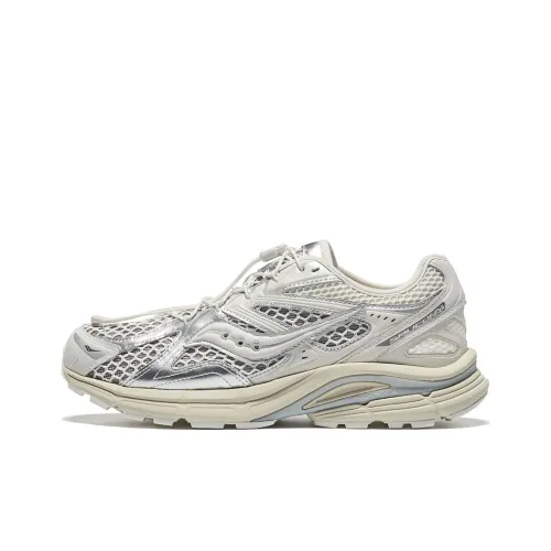 Saucony Kinvara Elite 4 Беговые кроссовки Низкий топ Белый Серебряный Унисекс