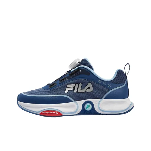 FILA KIDS Многоцветный Bullet Low Топ Детские беговые кроссовки Железо Blood Синий Классический синий