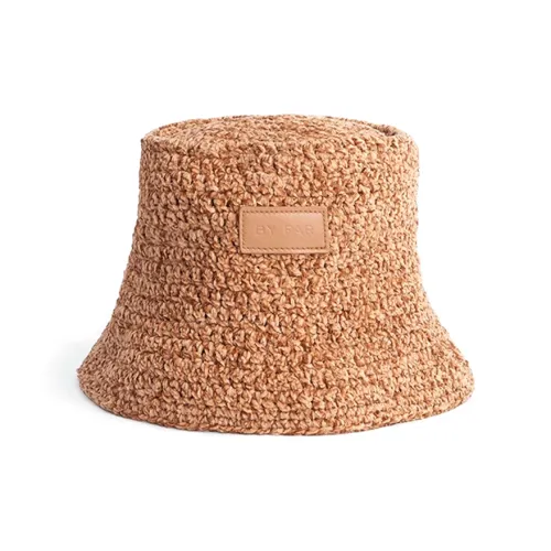 By Far Вискоза Панамы Унисекс Чайный Коричневый