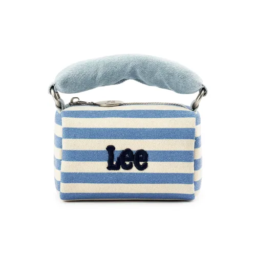Сумка Lee Co-branded модель ткань стандартная женская синие полосы