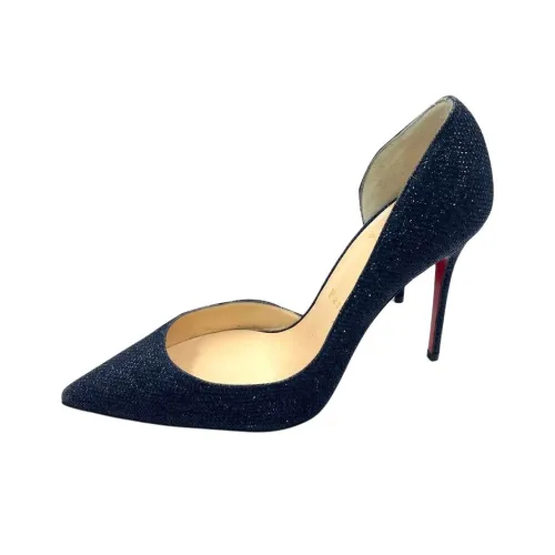 CL Iriza Узкий каблук Высокие каблуки 10 см Женские Морской синий