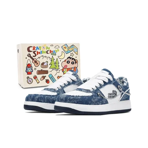 Crayon Shinchan Противоскользящие Устойчивые к истиранию Легкие Дышащие Низкие Кроссовки для скейтбординга Мужские