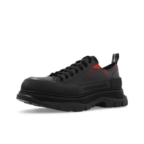 Alexander McQueen Tread Slick Low Топ Повседневная обувь Мужская Черная