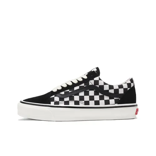 Vans Premium Old Skool Скейтборд Кроссовки Низкие Черные Белые Унисекс