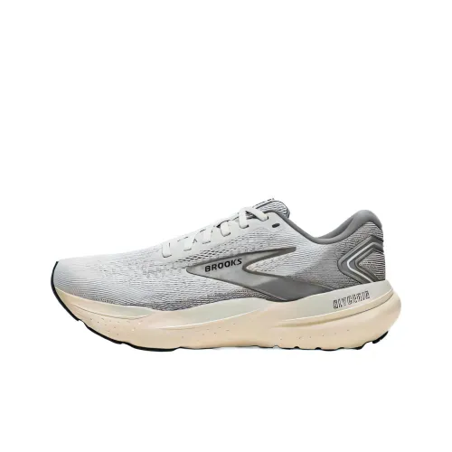 Brooks Glycerin 21 Амортизация и Устойчивость к Износу Покрытие Низкий Топ Беговые кроссовки Мужские Серые