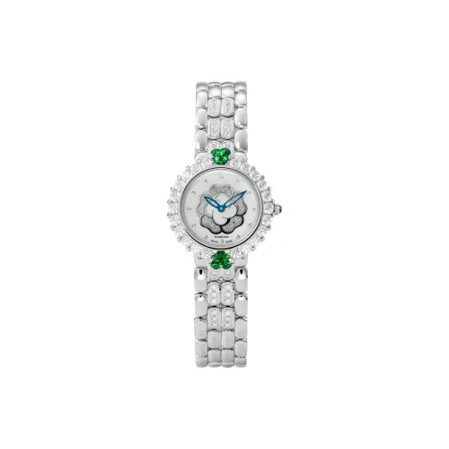 Love Qihua Кварцевый механизм Женские часы Белый циферблат