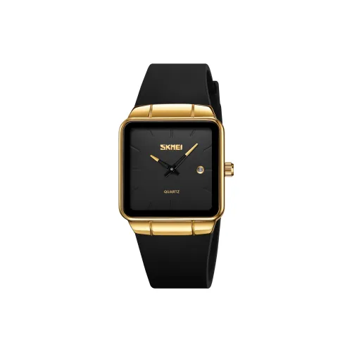 SKMEI Кварцевый механизм Часы Унисекс Черный циферблат
