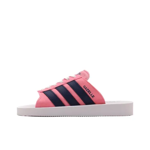 Adidas Originals Gazelle Abrasion Resistant Слипоны Женские Розовый