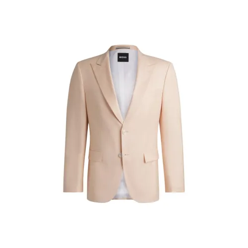 Hugo Boss Бизнес-костюм Пальто Мужской Светло-оранжевый