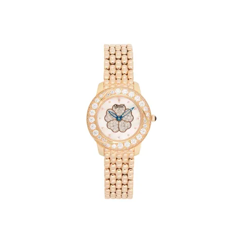 Love Qihua Кварцевый механизм Женские часы 28 мм Жемчужная раковина Циферблат