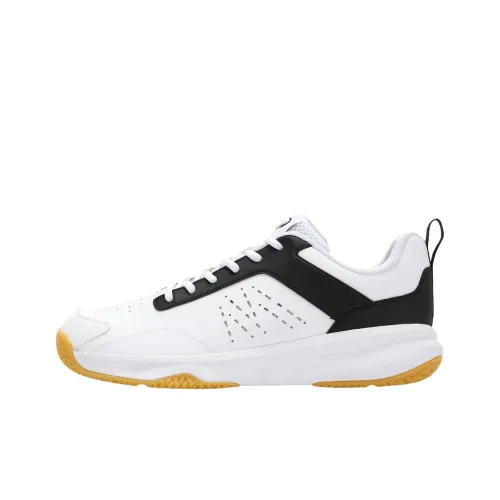 DECATHLON PERFLY Амортизаторы Slip-resistant Abrasion-resistant Низкий топ Бадминтон Обувь Мужская Черный Белый