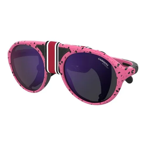 CARRERA Ацетат Пластик Круглые Солнцезащитные очки Мужские Розовые