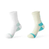 2 пачки (Белый зеленый + Бежевый синий)