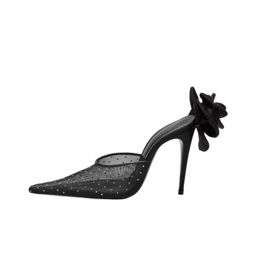 MAGDA BUTRYM Домашние тапочки 11 см Женские Черные