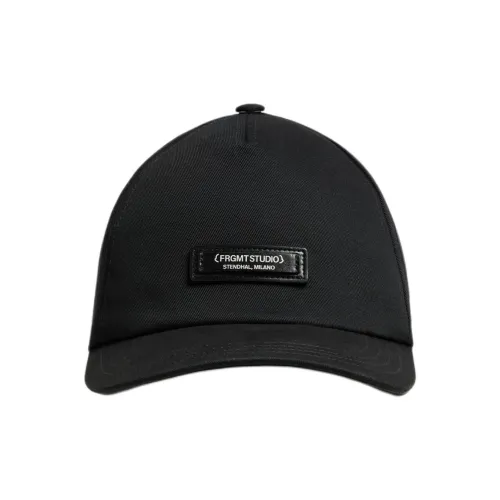 Moncler Хлопок Gabardine Кепки Мужские Черные