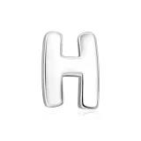 Веселье, буква, серьги-гвоздики (H)