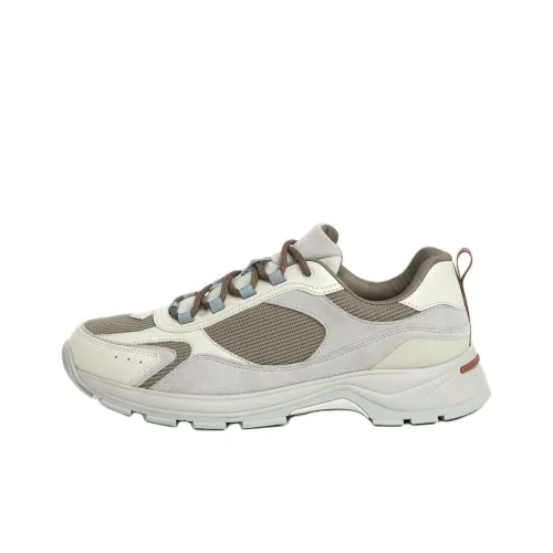 Loro Piana Cairn Walk Low Топ Повседневная обувь Мужская Каменный серый