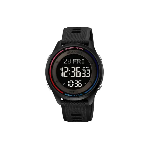SKMEI Электронные Механические Часы Унисекс Черный Циферблат