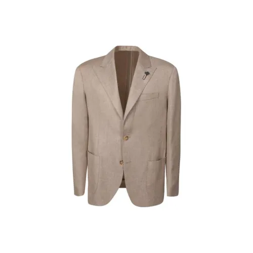 LARDINI SS25 Бизнес-костюм мужской хаки