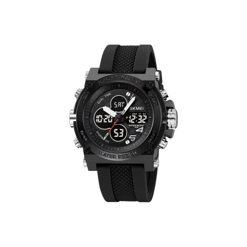 SKMEI Электронные Механические Часы Унисекс Черный Циферблат
