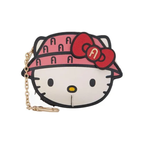 Furla HELLO KITTY Collaboration Кожа Монета Кошелек Женские Розовый