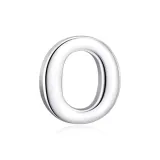 Веселье, буква, серьги-гвоздики (O)