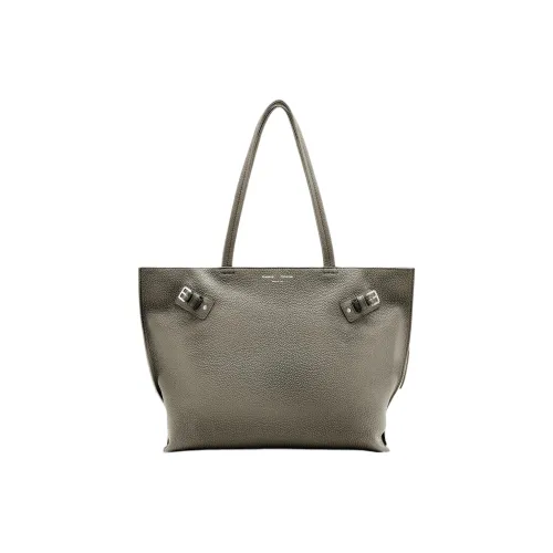 PROENZA SCHOULER Телячья кожа Тоут Сумка Сумка для покупок Сумка на плечо Большая женская Сланец