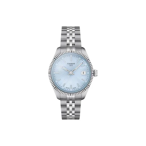 Tissot Quartz Movement Унисекс Vintage Classic Series Часы 34 мм Синие